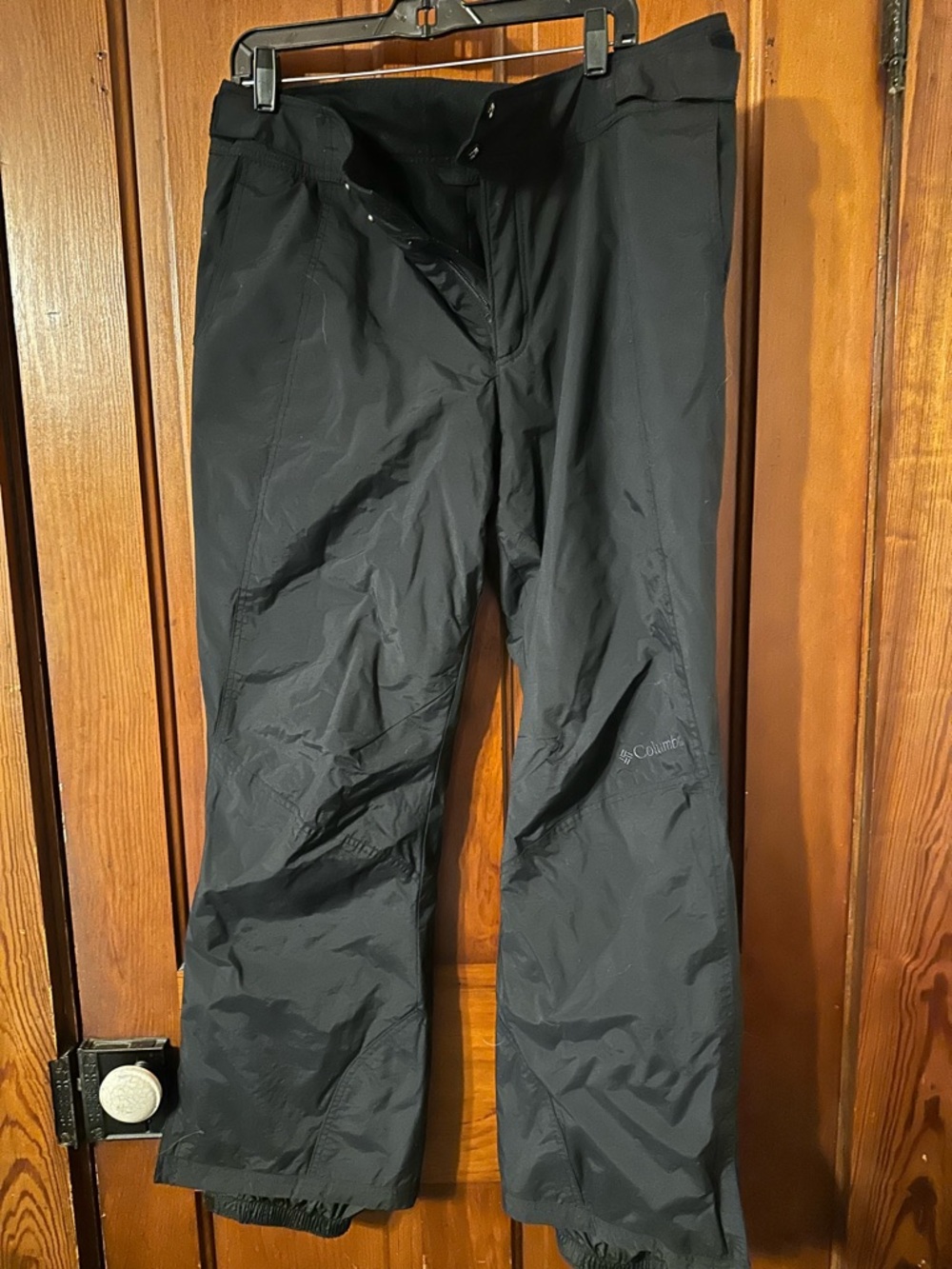 Columbia Men's Black Ski & Snowboard Shell Pants
